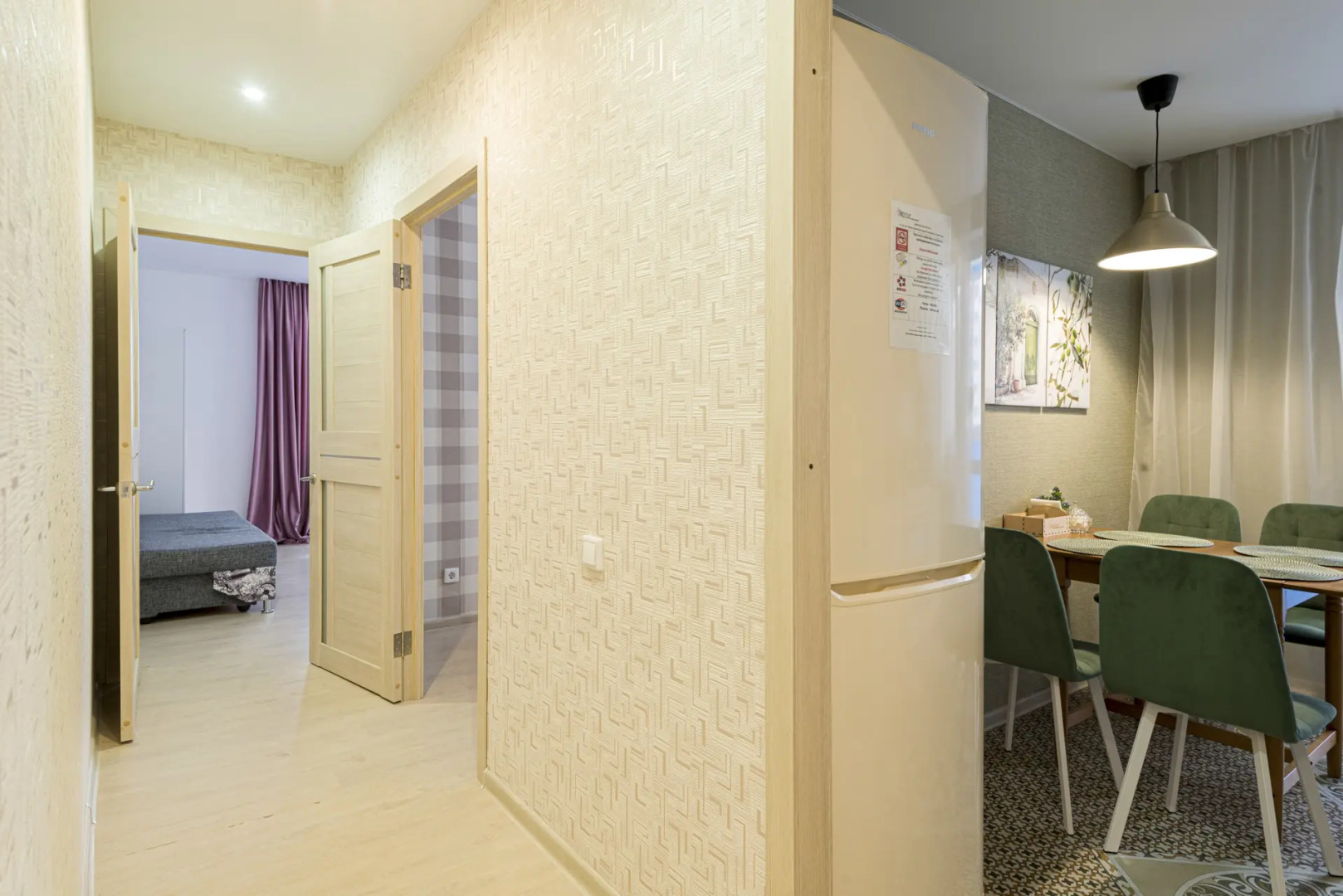 Квартира 2-к недалеко от залива на Радужной 10 от RentAp, 6 сп.мест