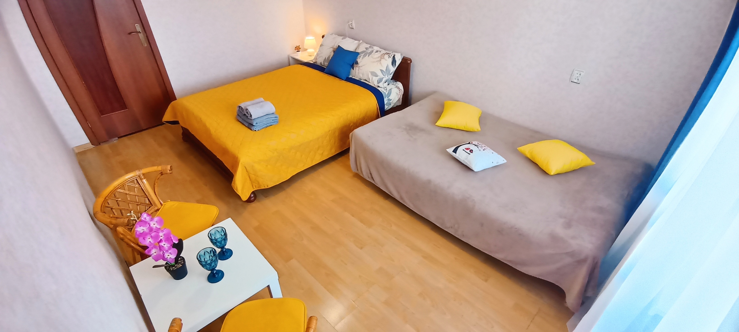 Апартаменты Центр 3 изолированных комнаты