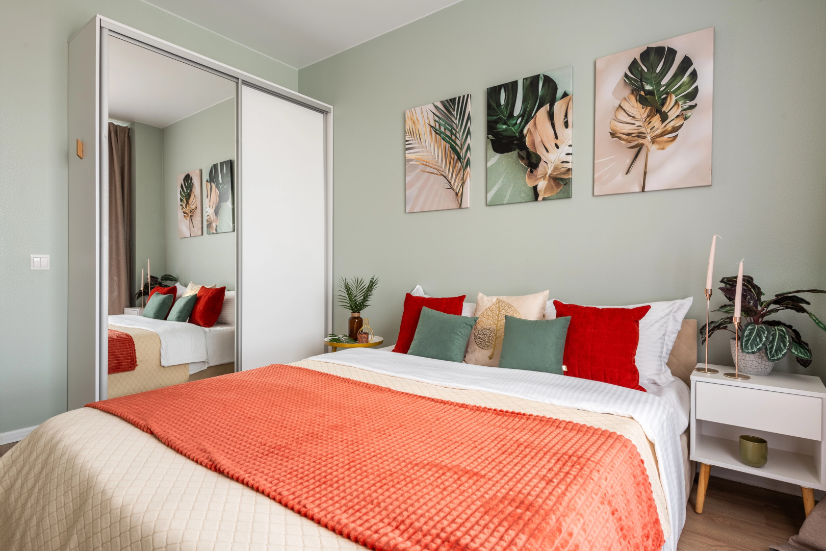 Квартира Видовая дизайнерская евродвушка у метро Озерная высокий этаж