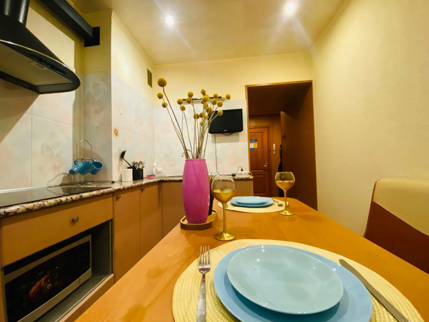 Апартаменты с 1 комнатой с красивым видом на Мурманск (КВАРТИРА51)