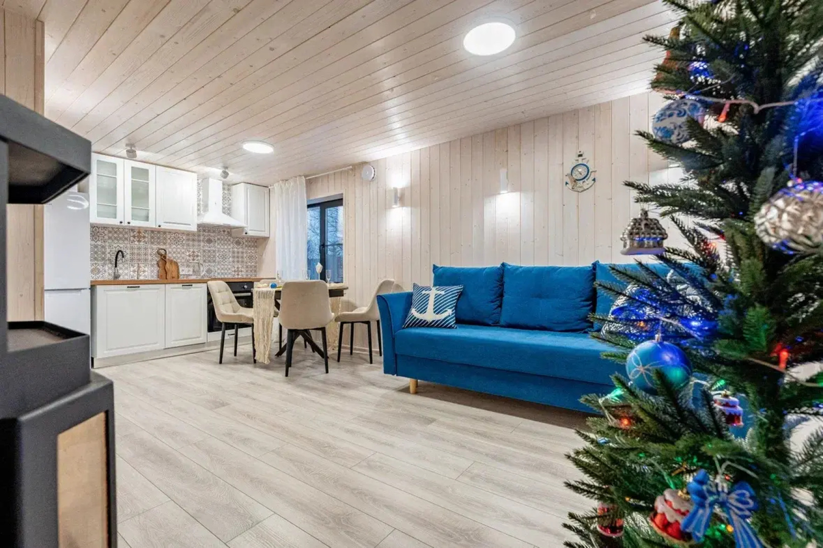 Частный дом с камином. Комфортный отдых. До 9 гостей