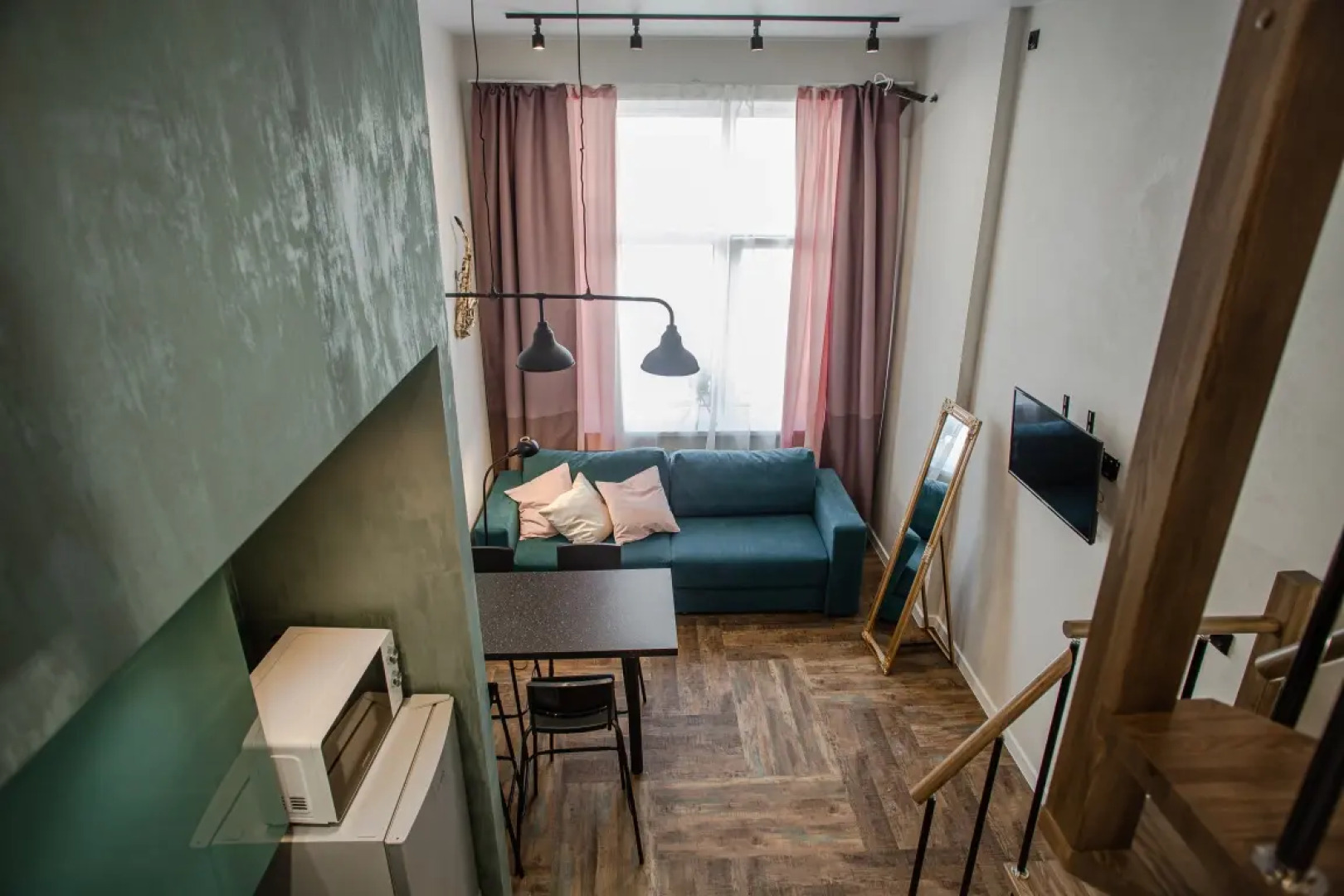 Двухуровневая Квартира Джаз ElenaSweetHome рядом с ТЦ Москва и Садовод