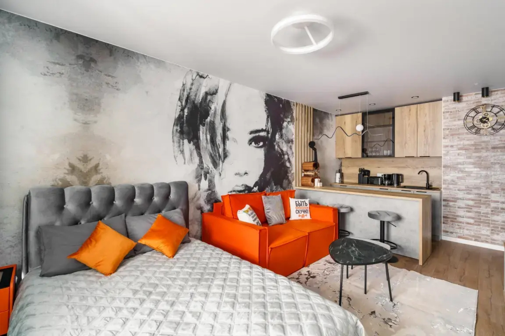 GLOBALSTAY Студия с Дизайнерским Ремонтом ЖК Авиатор 15 Мин Пешком до Метро Девяткино