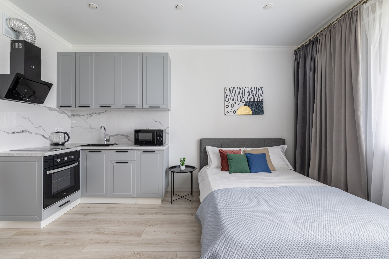 Квартира Green-4-уютная Студия в Центре