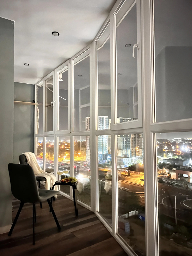 Квартира Евродвушка с панорамным балконом