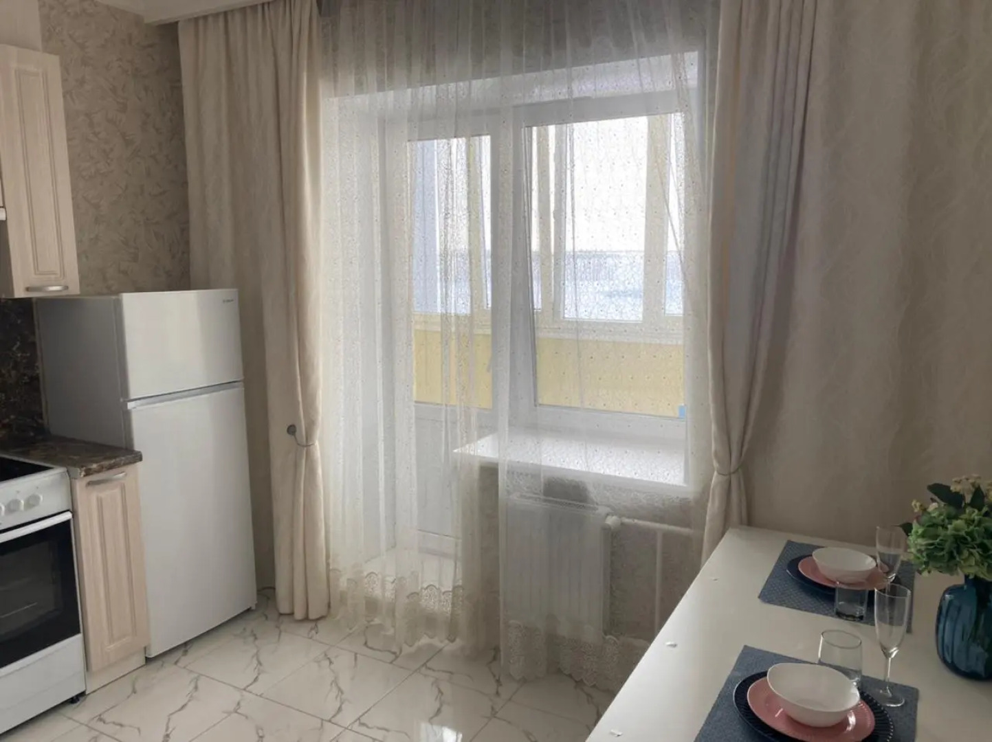 Апартаменты Однокомнатная Евро в новом районе