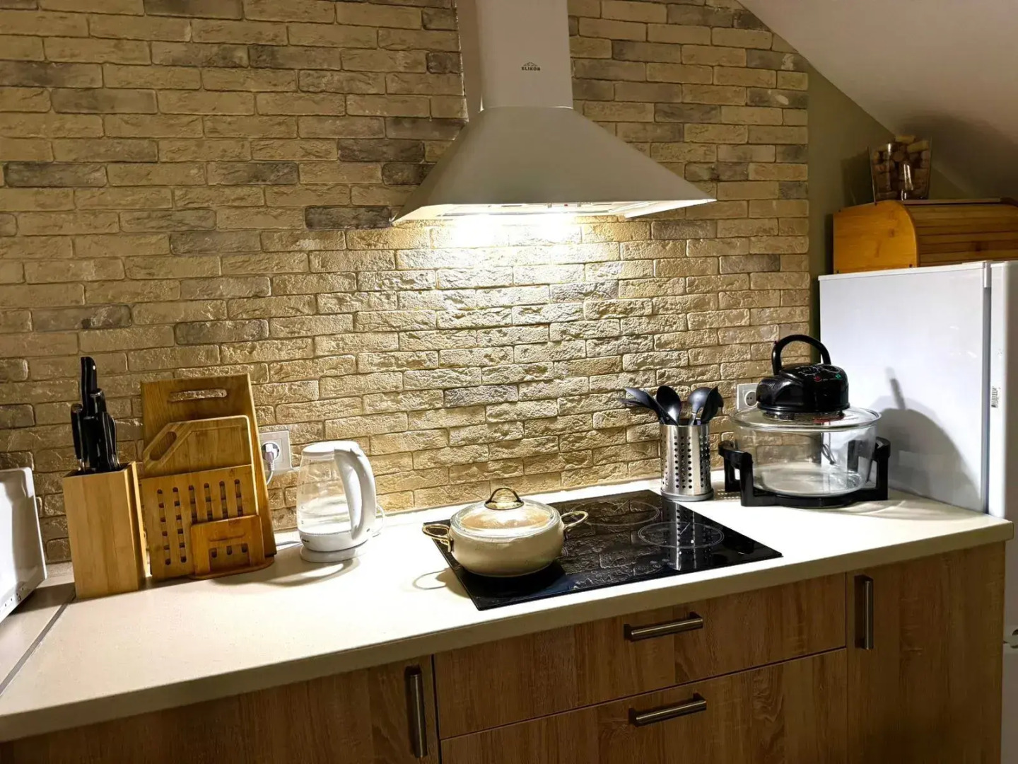 Апартаменты с видом на море, райское место для большой компании