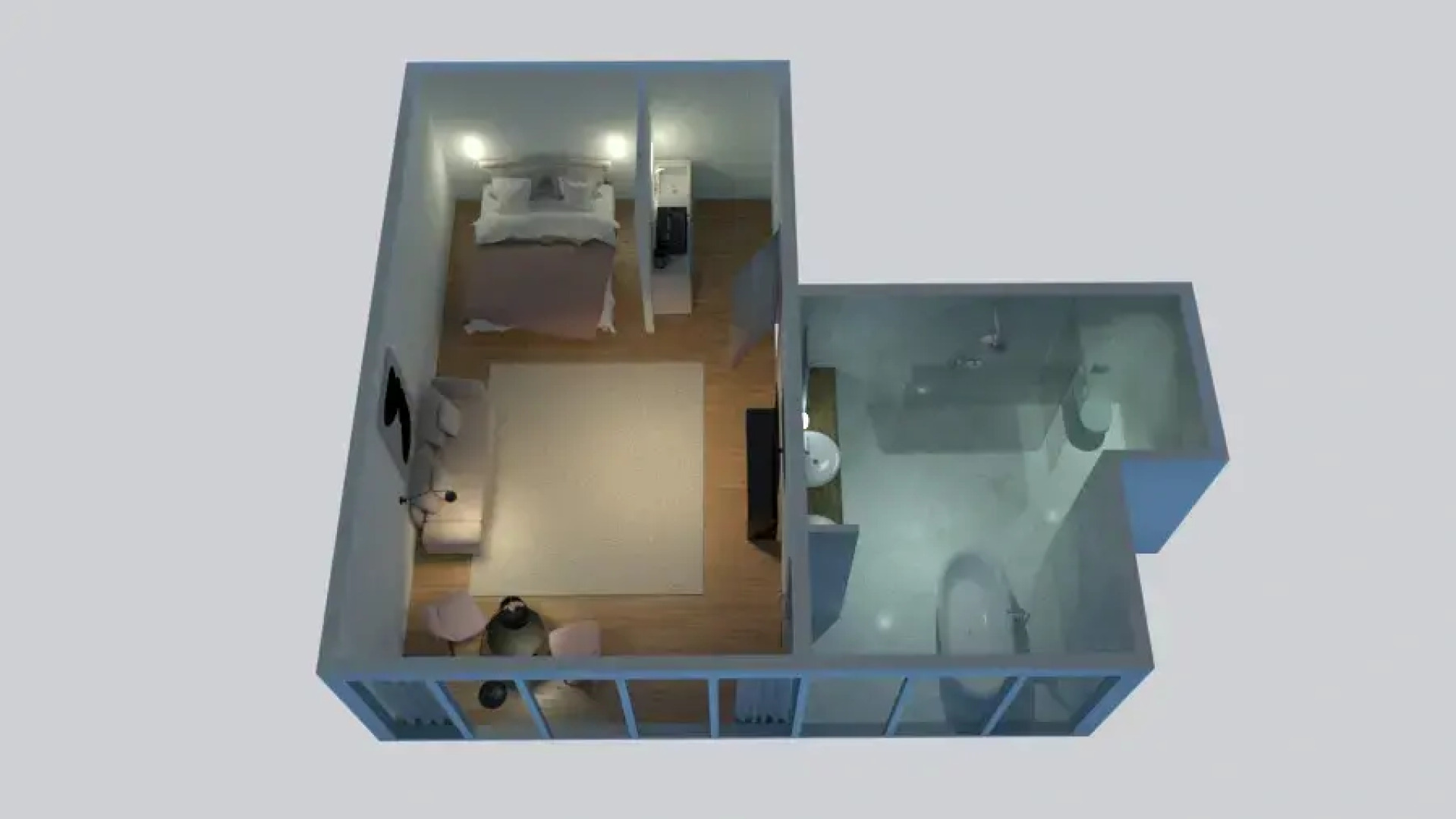 Апартаменты Roomley Moscow City 5