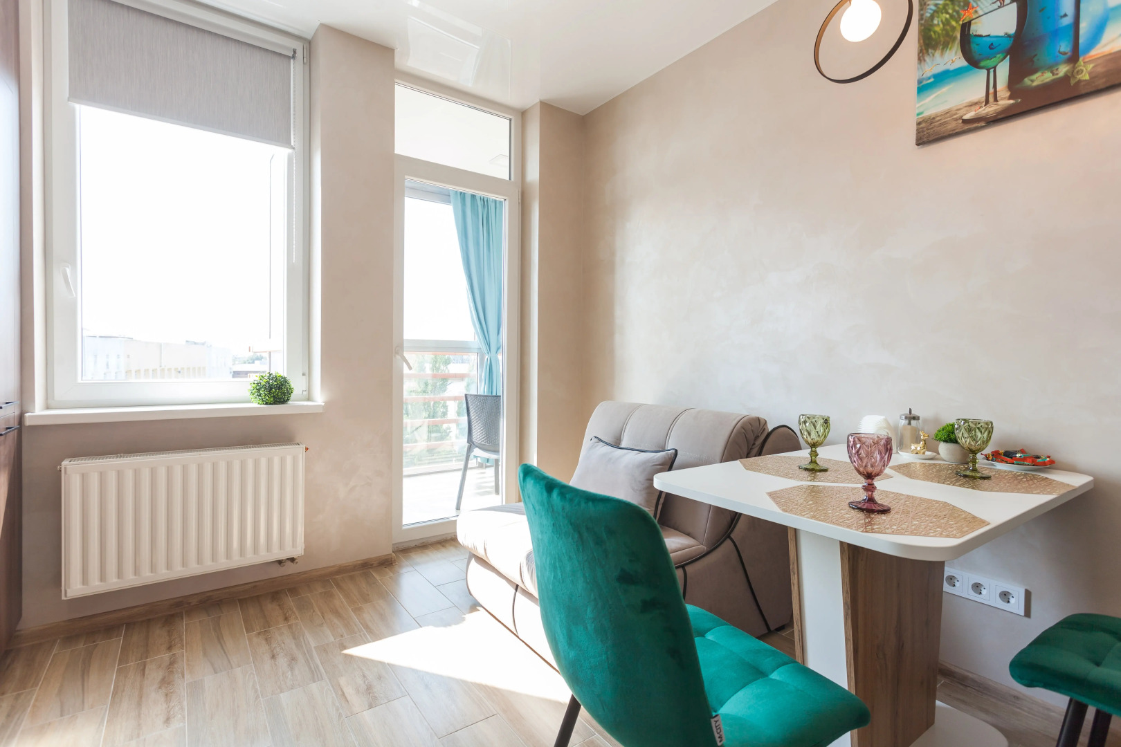 Апартаменты Панорамный Балкон Deluxe