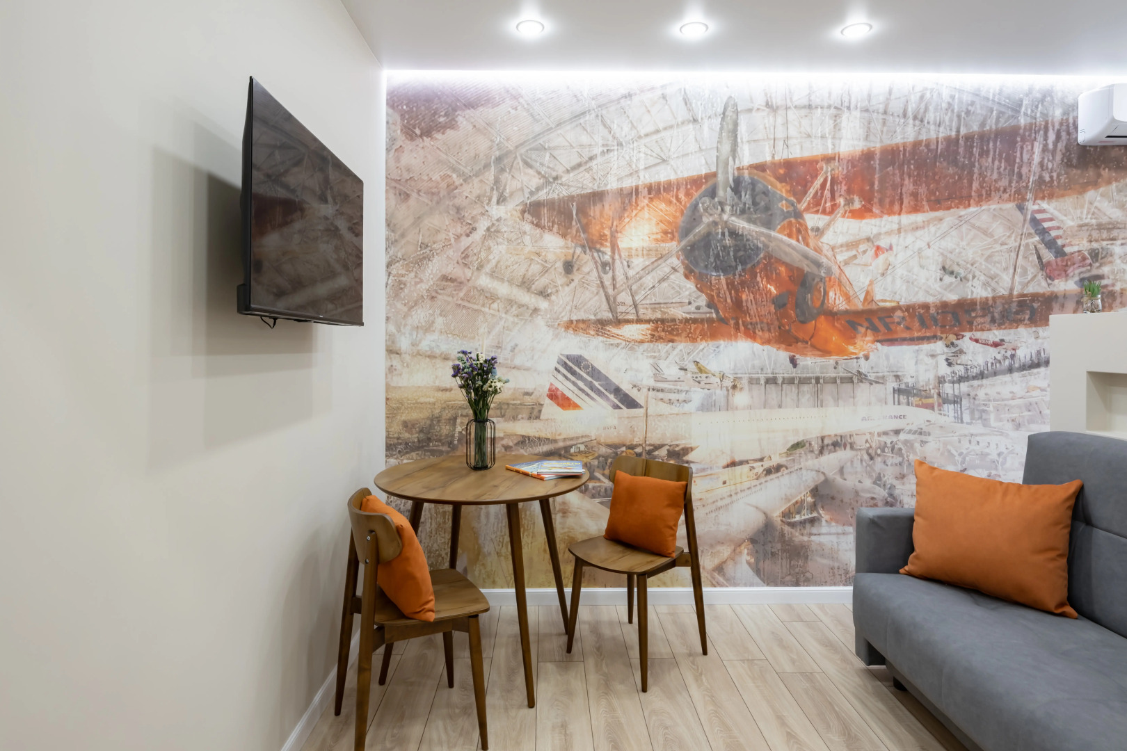 Квартира яркая стильная умная