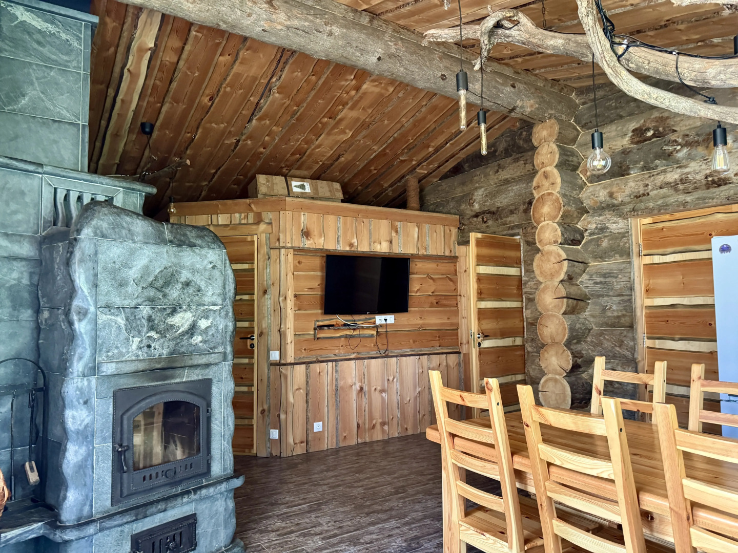 Коттедж Карелия Медвежка с Видом во Внутренний Двор