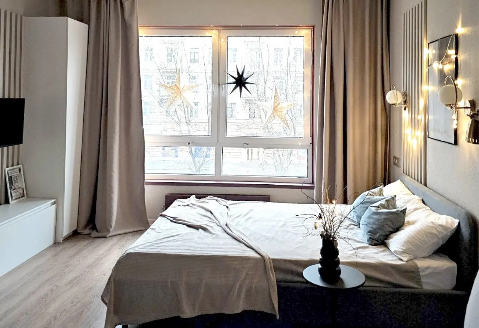 Квартира Silk на Сампсониевском Satin home