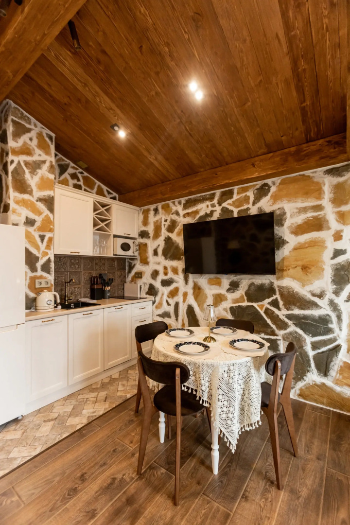 Апартаменты Атмосфера Шале с Видом на весь Город