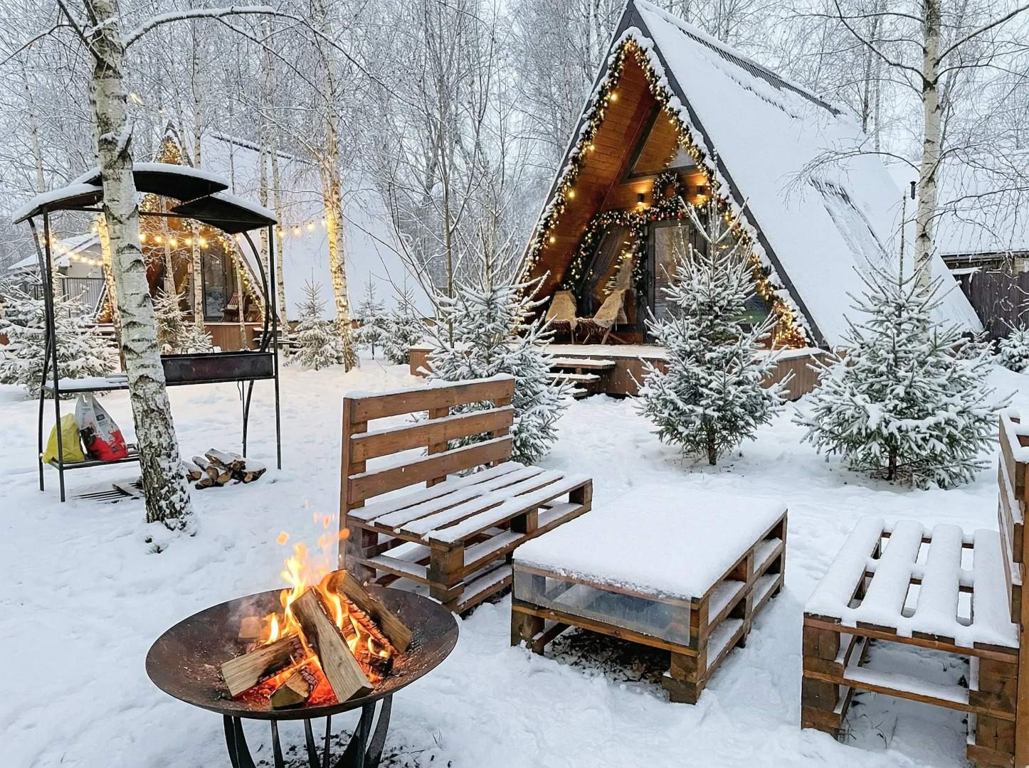 Частный дом Forest Glamp Uvarovo