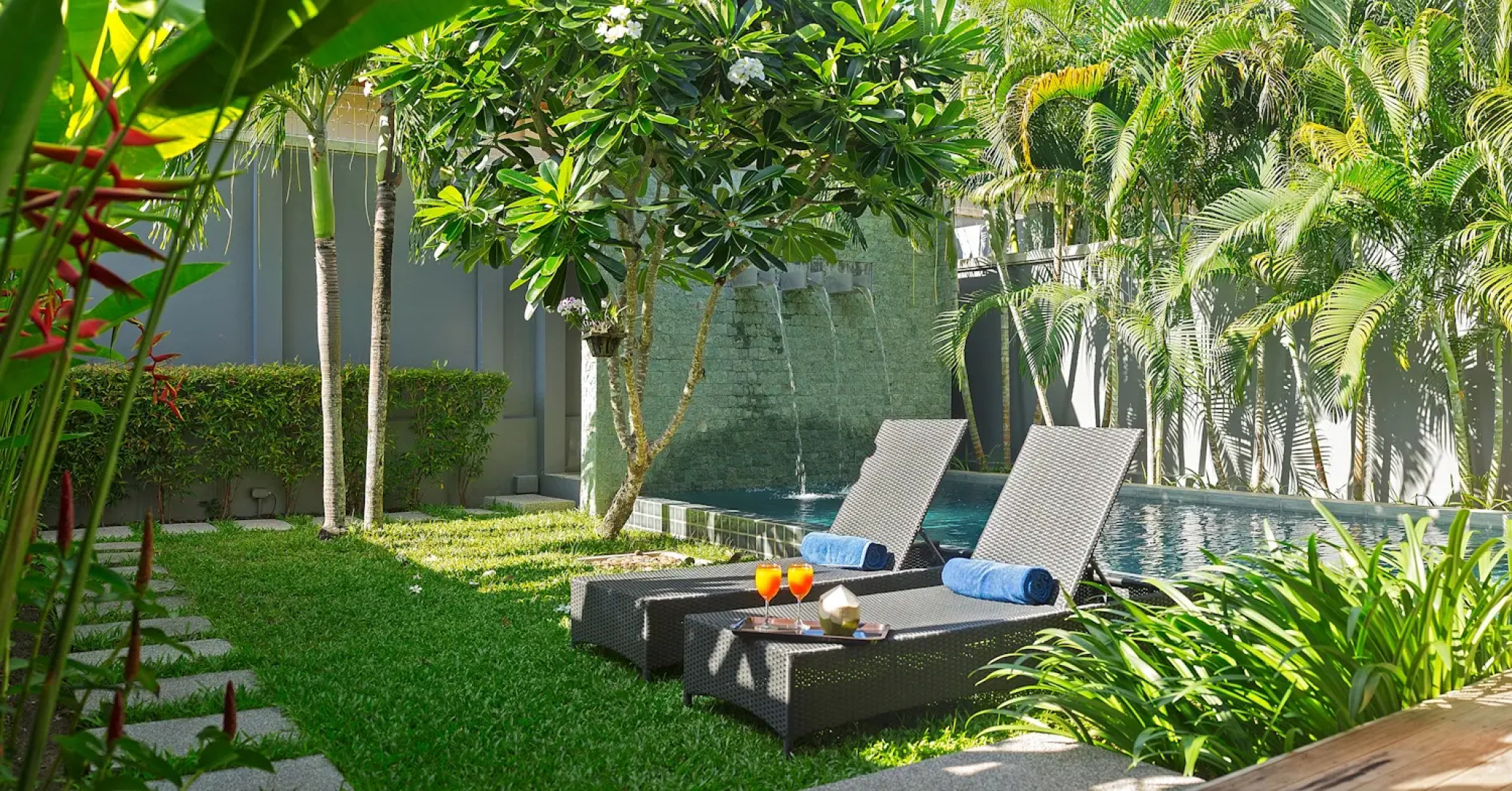Вилла ARU 2 BR Private Pool 3 min to Naiharn Beach