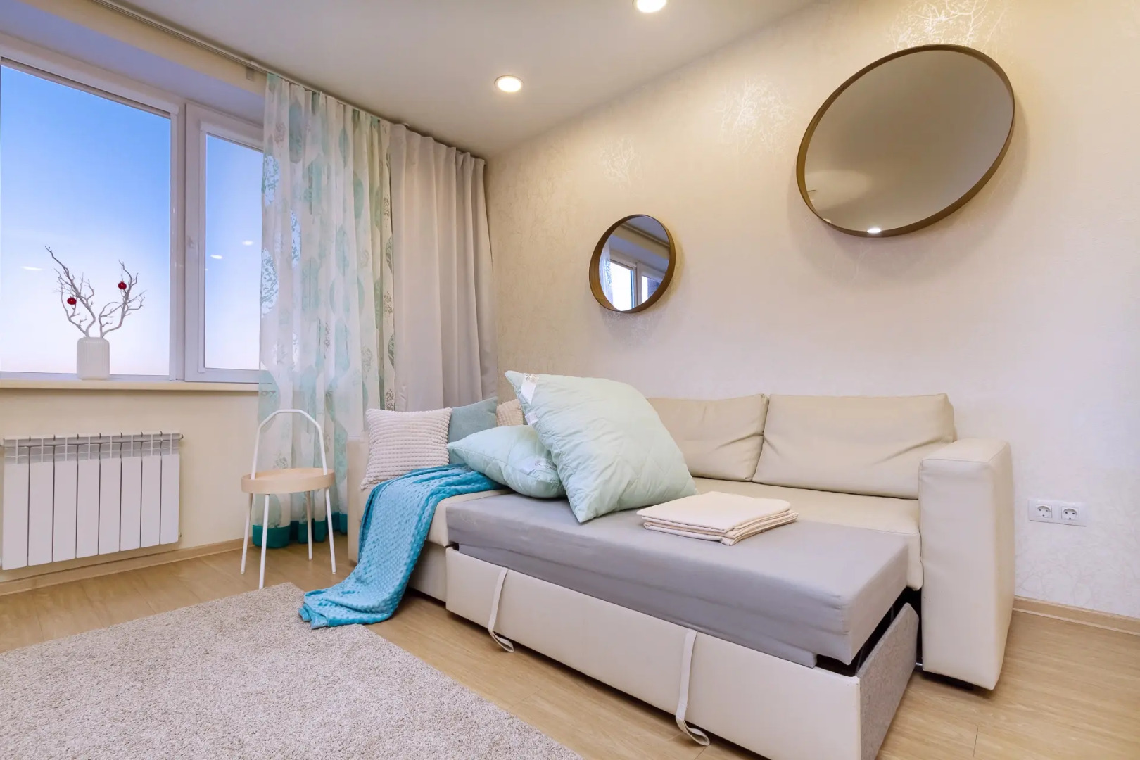 Квартира Видовая 2к Andora-apart в центре на 23 этаже в ЖК Державинский квартал