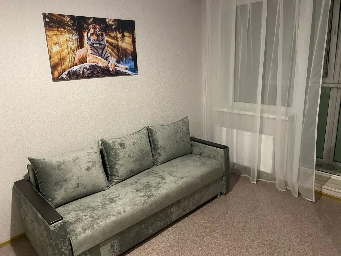 Квартира Уютная двухкомнатная в новом доме