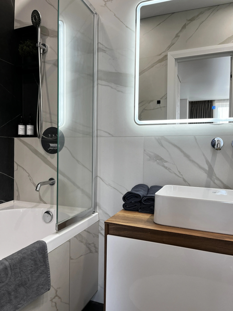 Квартира современная трешка в Скандинавии