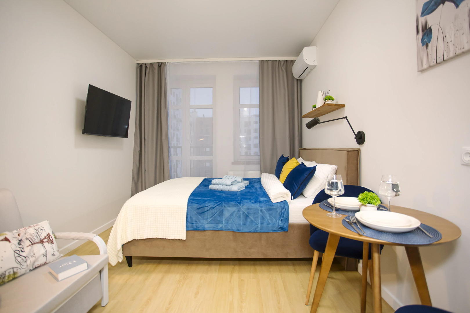 Апартаменты Сердце Ярославля Лазурь 4