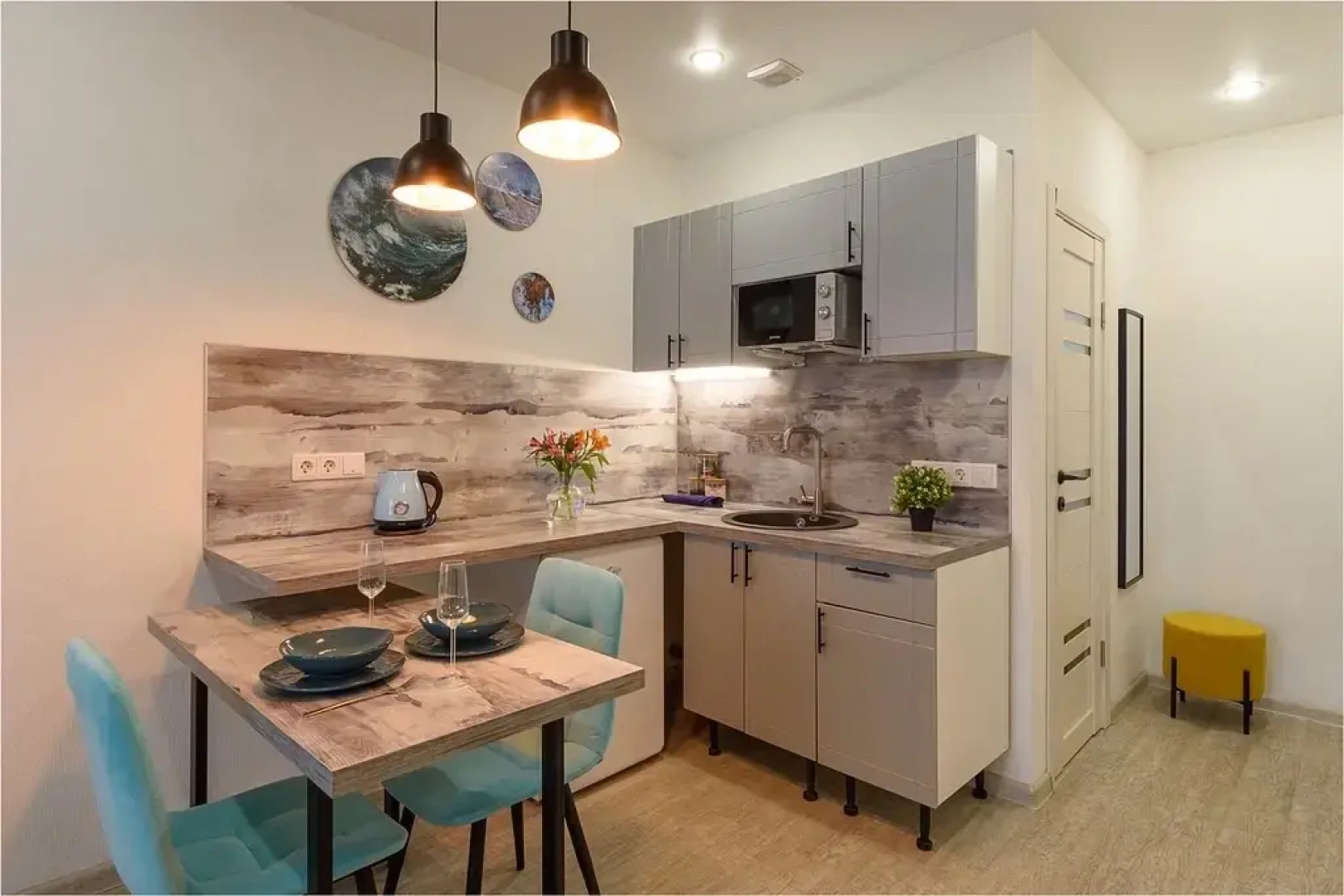 Апартаменты KrasLoft в ЖК Притяжение на двоих