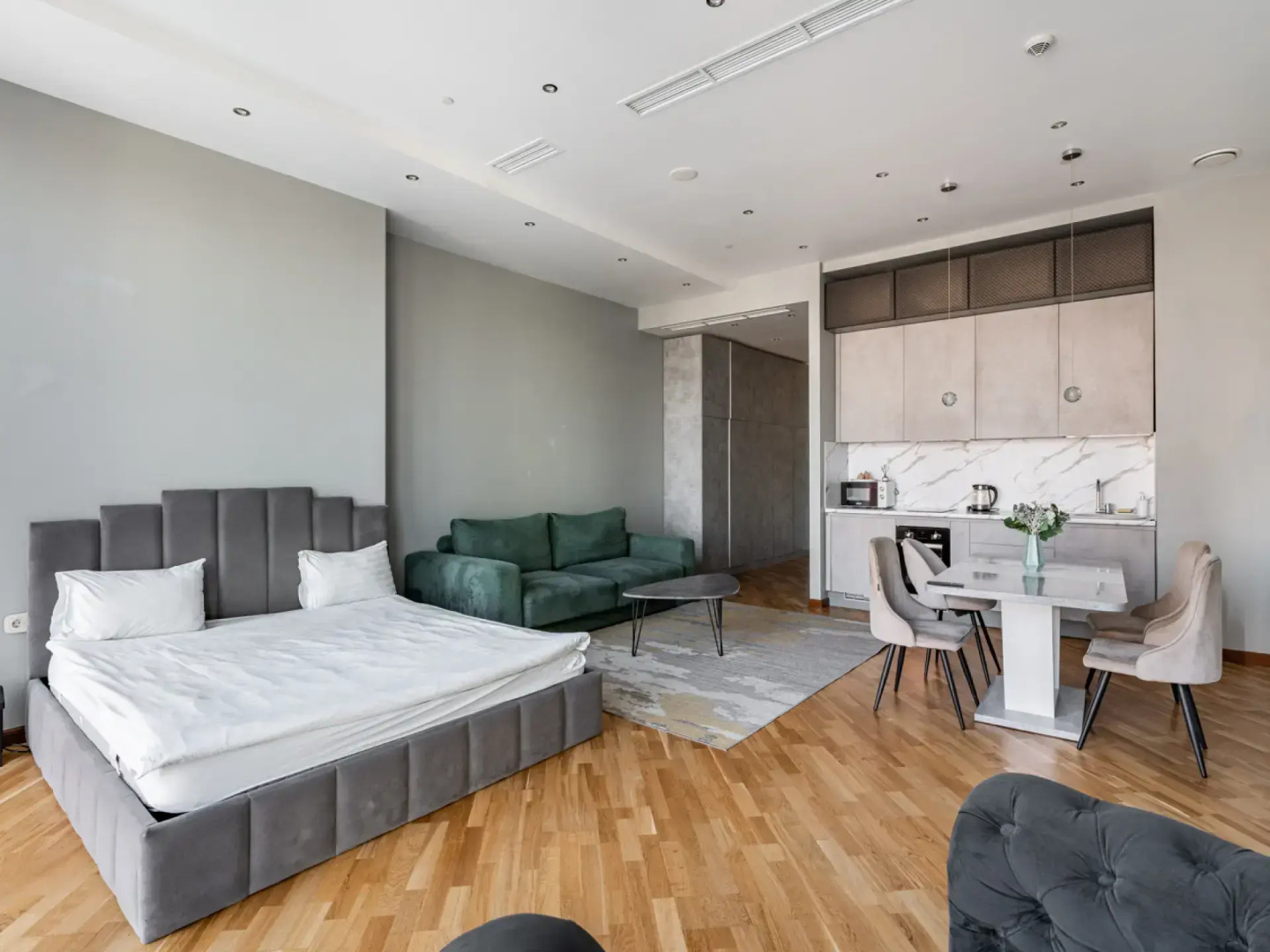 Апартаменты Москва Сити уютная Grand Studio с незабываемым видом