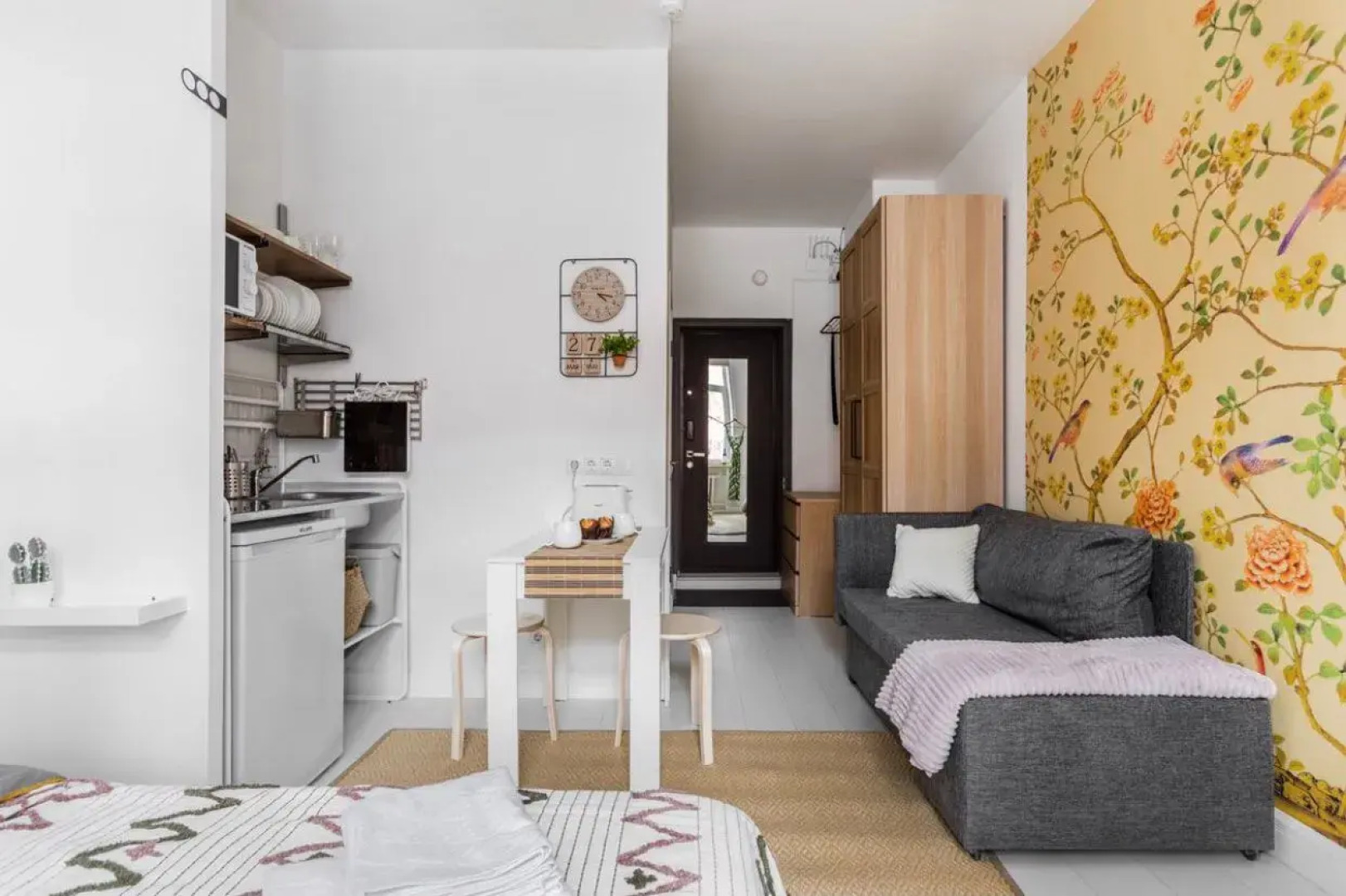 Апартаменты "Лимоны" на 3-х гостей у метро Окружная