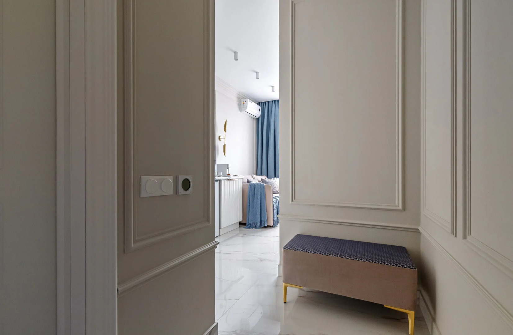 Апартаменты Любимово Голубой