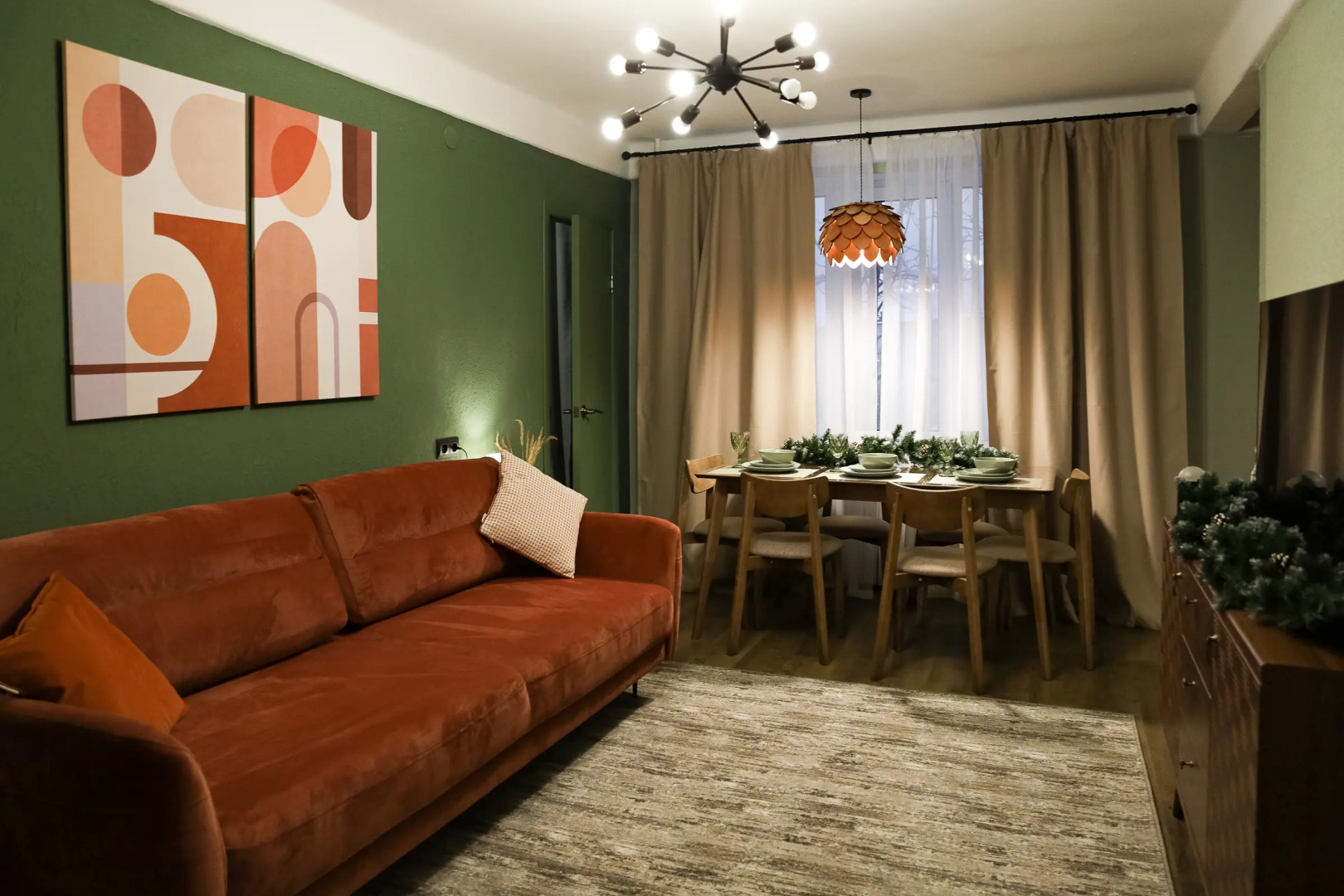 Квартира Kirovsk terracotta