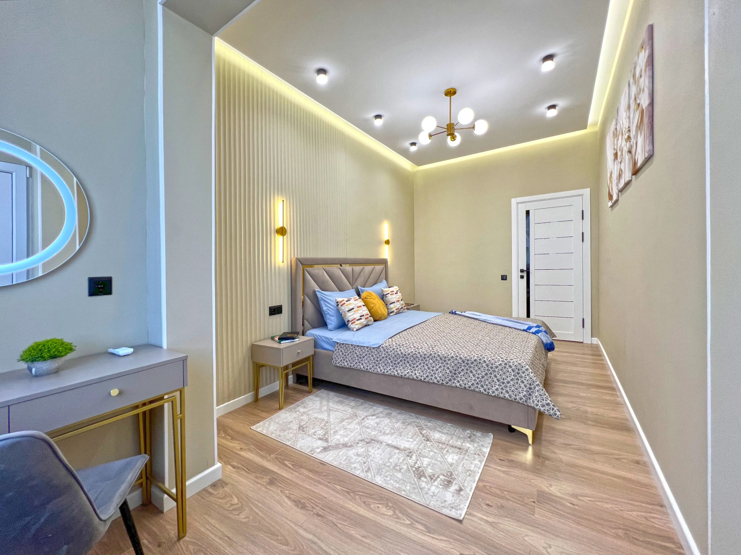 Апартаменты Стильные с видом и дизайнерским ремонтом