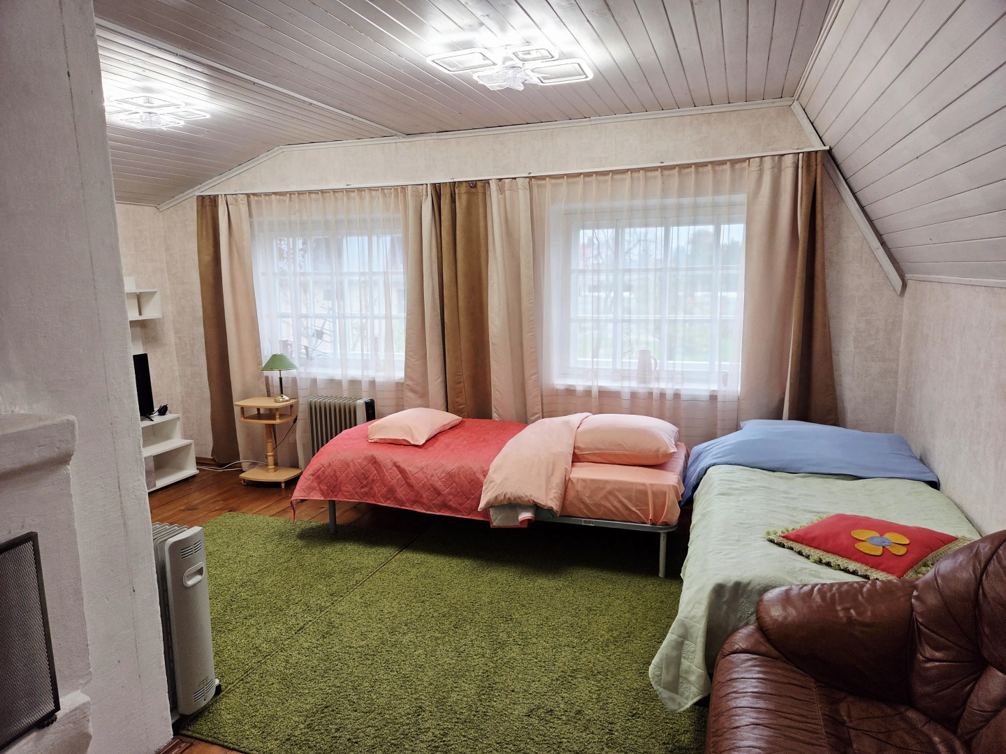 Частный дом Загородный дом с верандой возле Финского залива