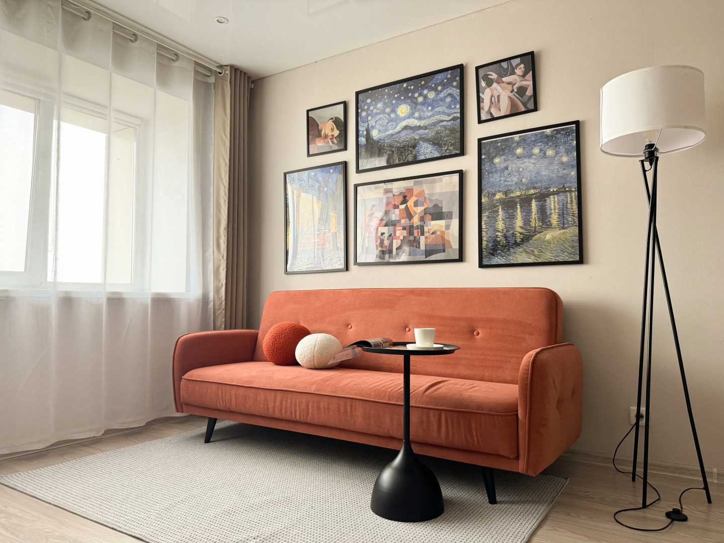 Квартира Однокомнатная квартира с видом на Набережную