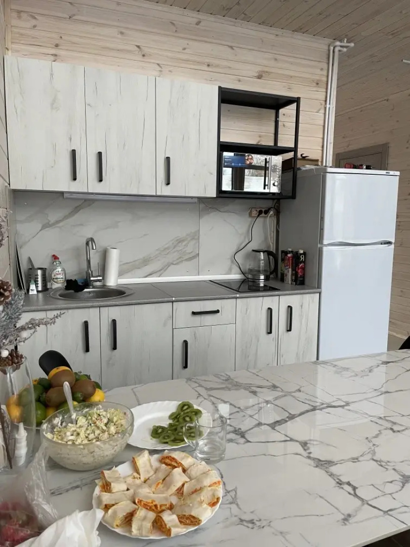 Гостевой дом Барнхаус с баней и чаном