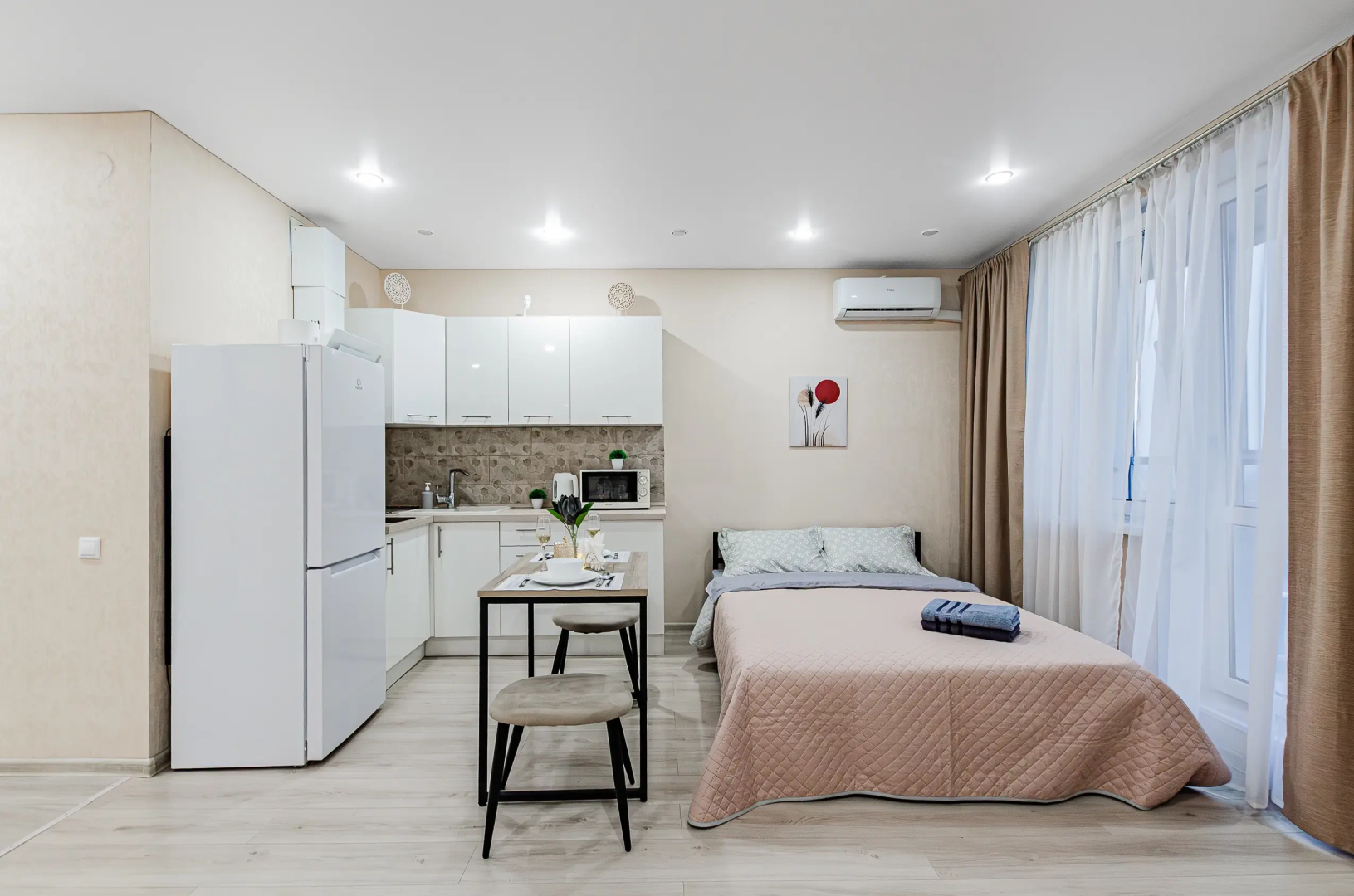 Квартира Уютная студия рядом с РКБ