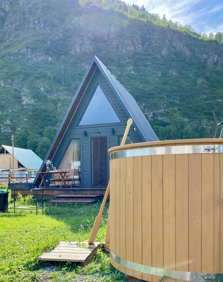 Гостевой Дом Апарт А Фрейм в Горном Алтае на 4 Гостя