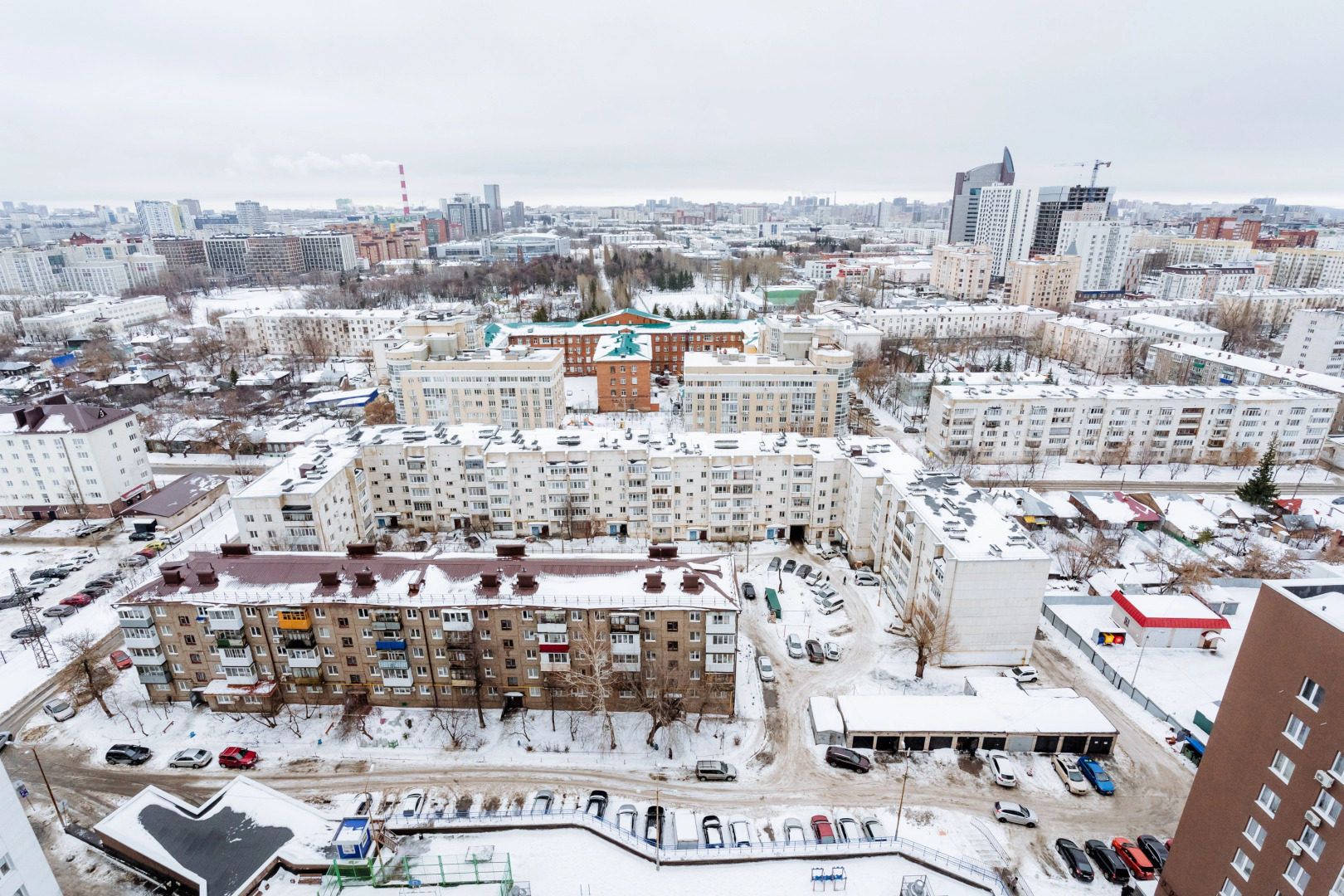 Апартаменты с Панорамным Видом в Центре Города