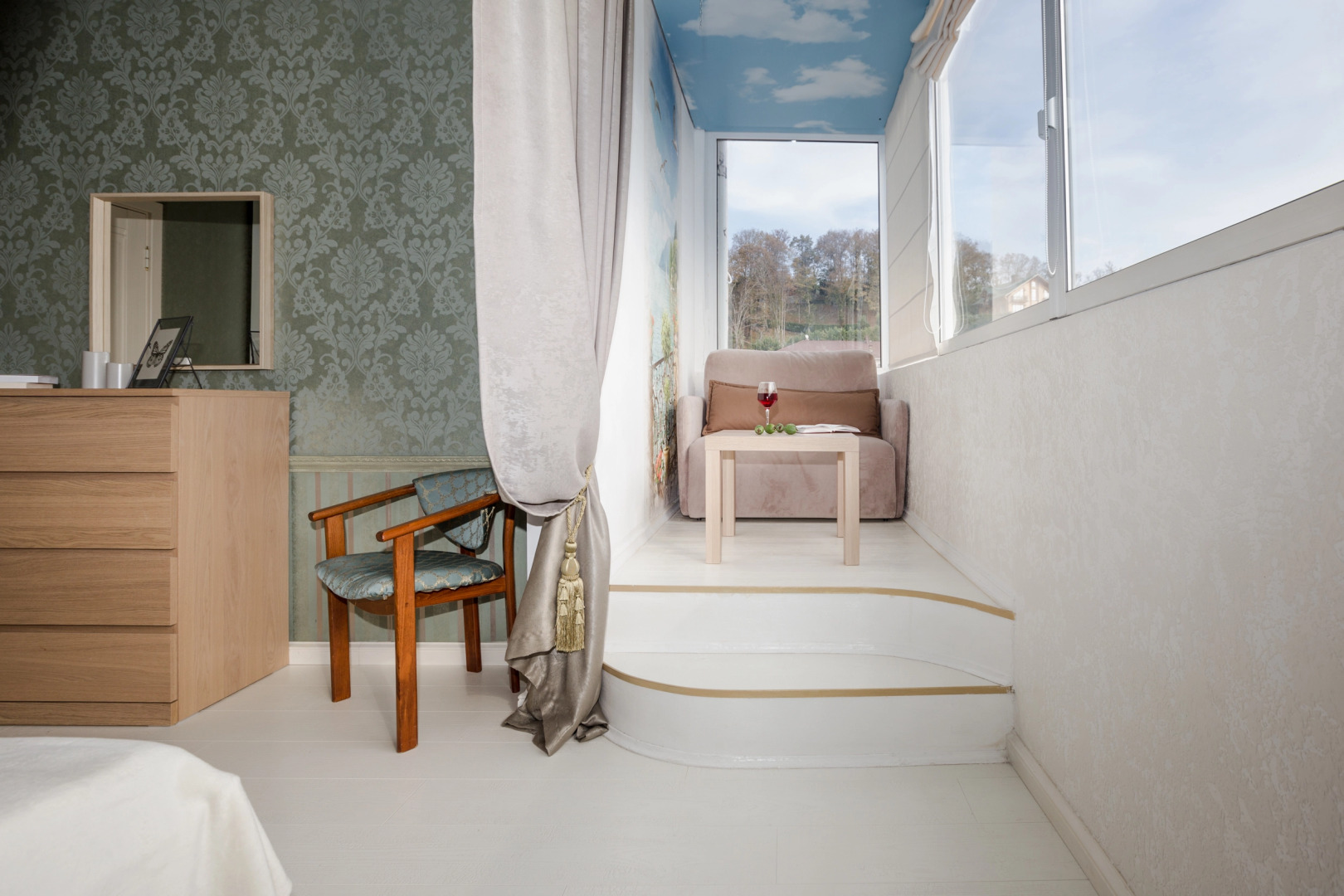 Апартаменты с Джакузи и Видом на Море