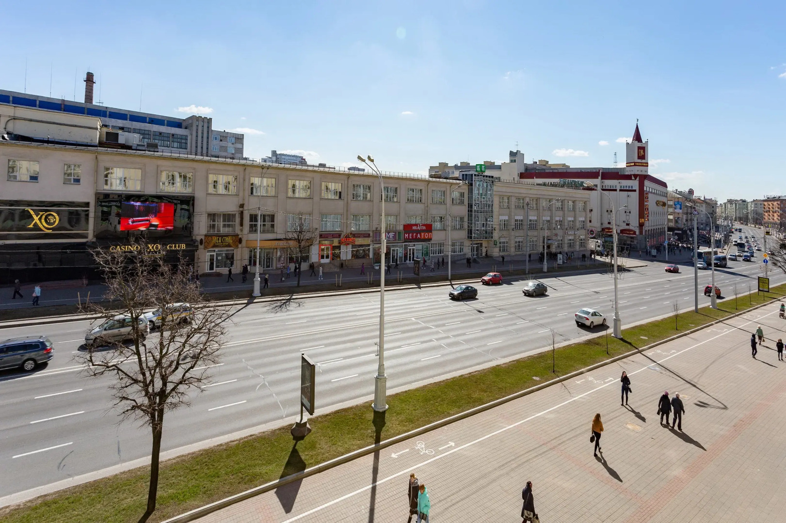Апартаменты в центре Минска с видом на ЦУМ