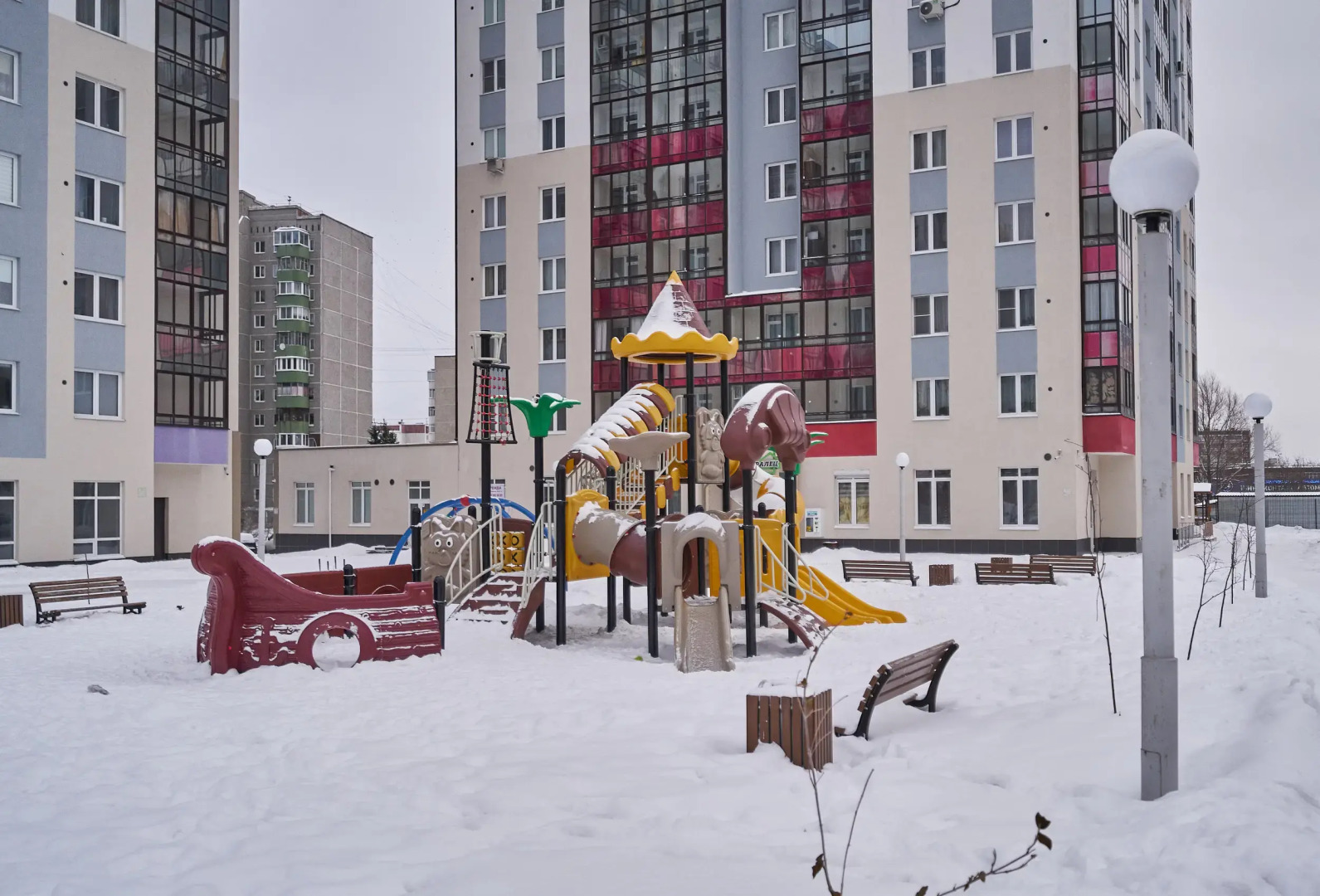 Квартира просторная двухкомнатная с кухней-гостиной от Welcome V Ekb