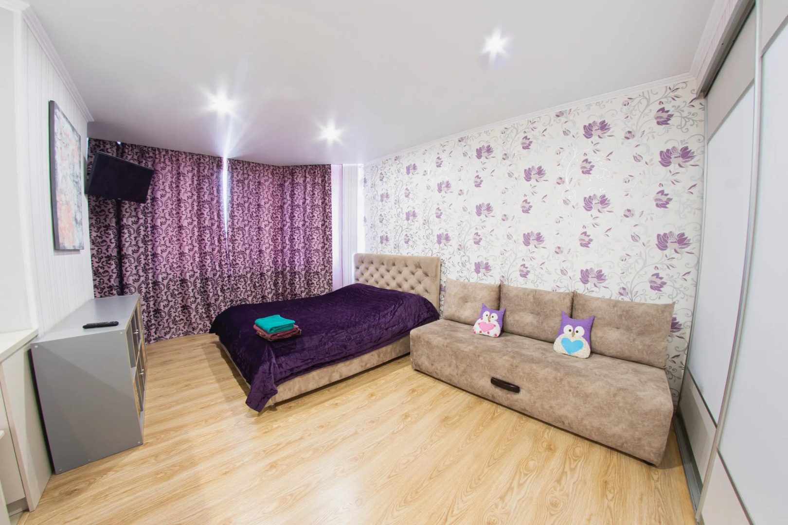 Апартаменты на Мичурина 55, 9 этаж