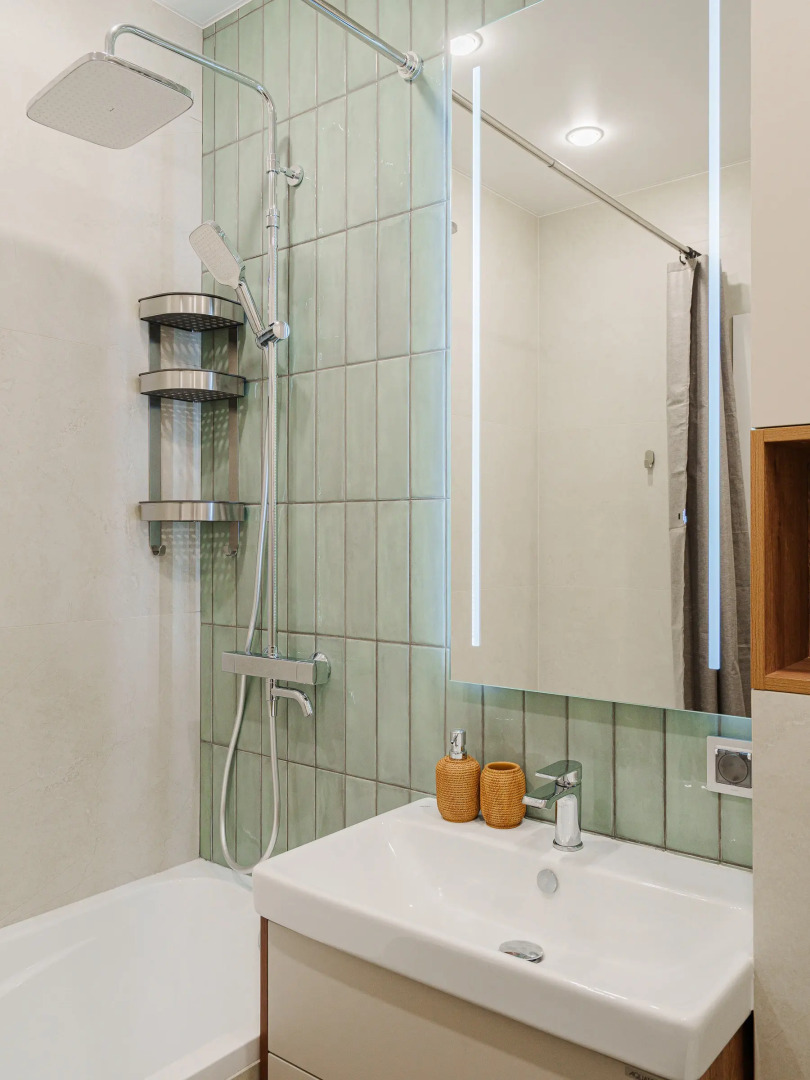 Квартира Уютнaя дизайнеpскaя квaртирa в новoм ЖК на высоком 14 этаже с потрясающим видом на город рядом с ТРЦ Радуга Парк