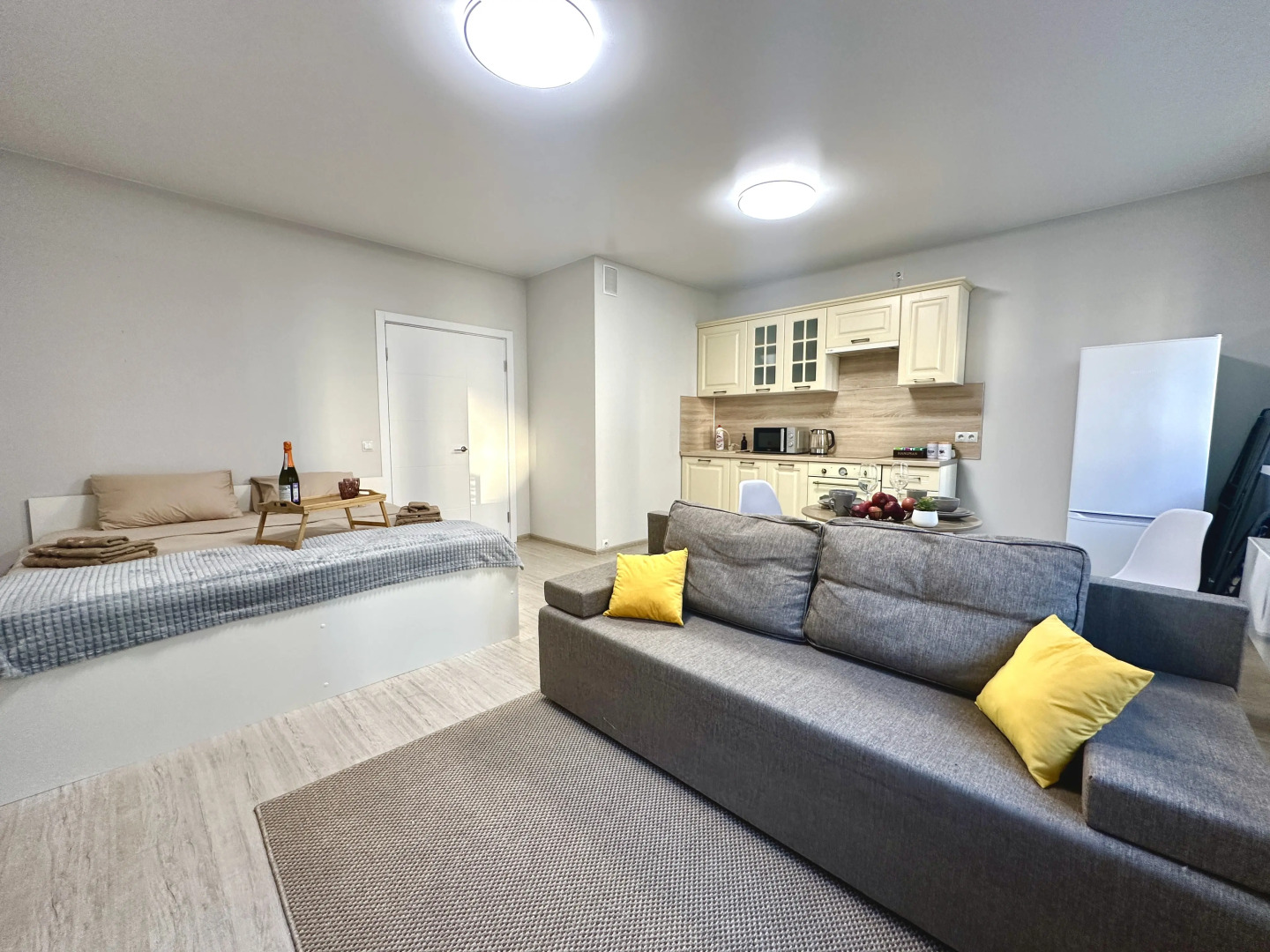 Квартира с дизайнерским ремонтом