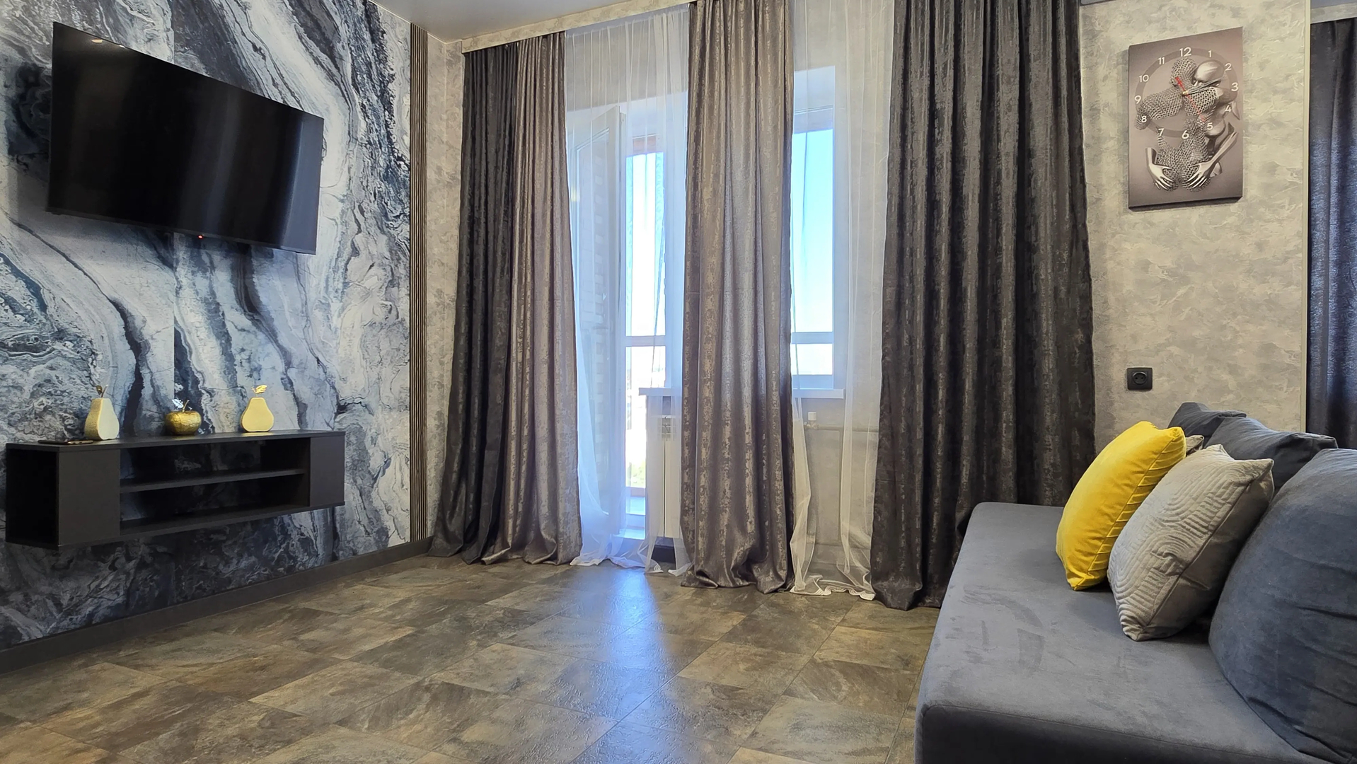 Квартира Уютная 1-комнатная на Междуречье