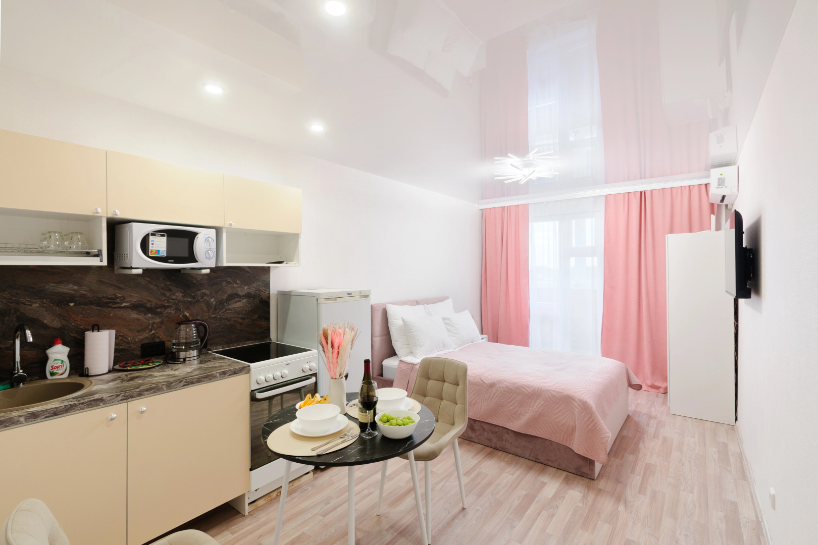 Квартира свежим ремонтом возле аэропорта