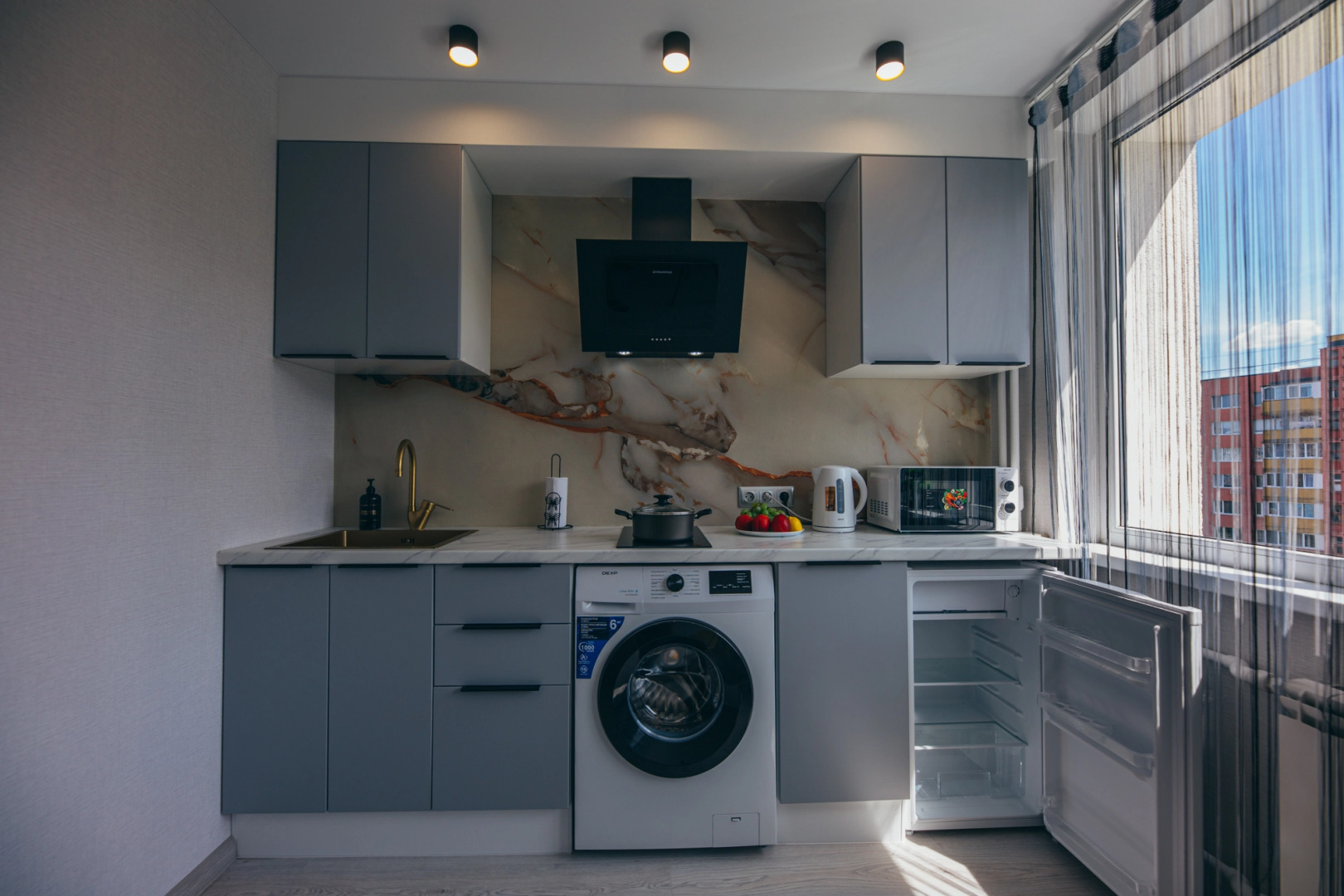 Апартаменты Уютная дизайнерская квартира в центре города