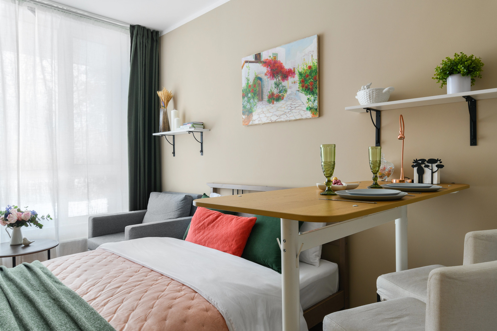 Апартаменты Уютная студия в Зеленогорске среди сосен