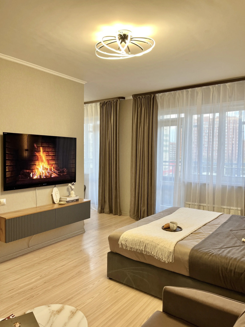 Квартира Дизайнерская на Взлетке рядом с торговым центром Планета