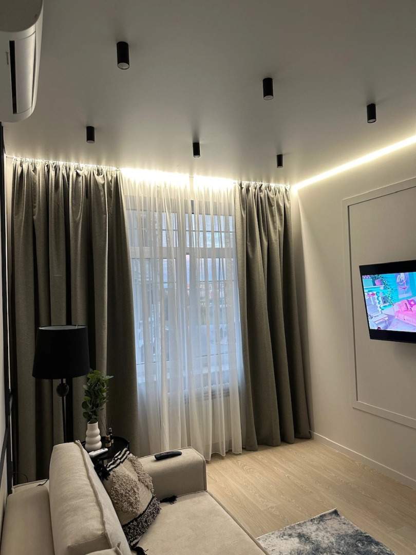 Квартира Стильная на Первой Линии Моря