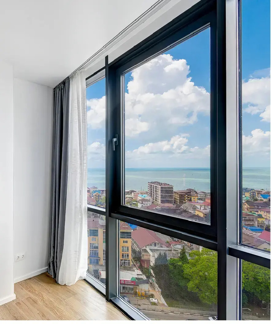 Апартаменты Люкс MorskayaSimfonya-2 с панорамой на море и бассейном на территории ЖК