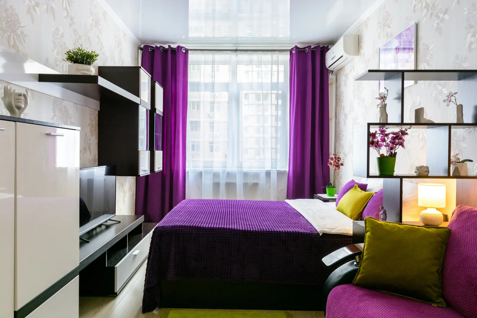 Квартира Дикая Орхидея в районе парка. Сеть Мята