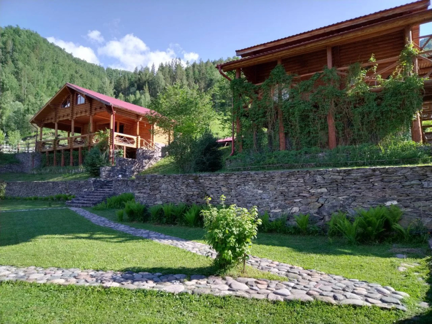 База отдыха ЭКО отель в горах Алтая "Альпийское Эхо"